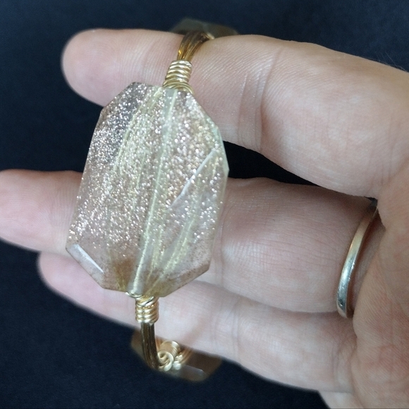 Bourbon And Bowties Gold Wire Wrapped Bracelet - Picture 7 of 11